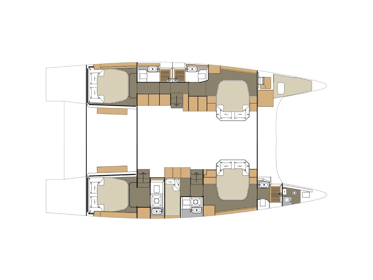 Dufour 48 Catamaran Uma