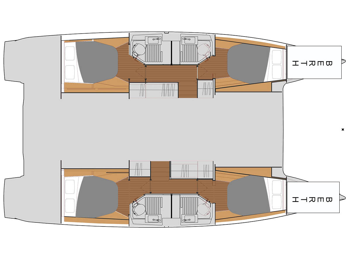 Fountaine Pajot Astrea 42 Quatuor Rosual Mar (SATURDAY) 736/2024