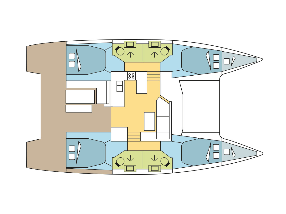 Fountaine Pajot Astrea 42 COCORICO 