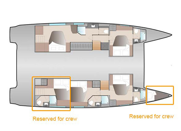 Fountaine Pajot Aura 51 Papa Charlie