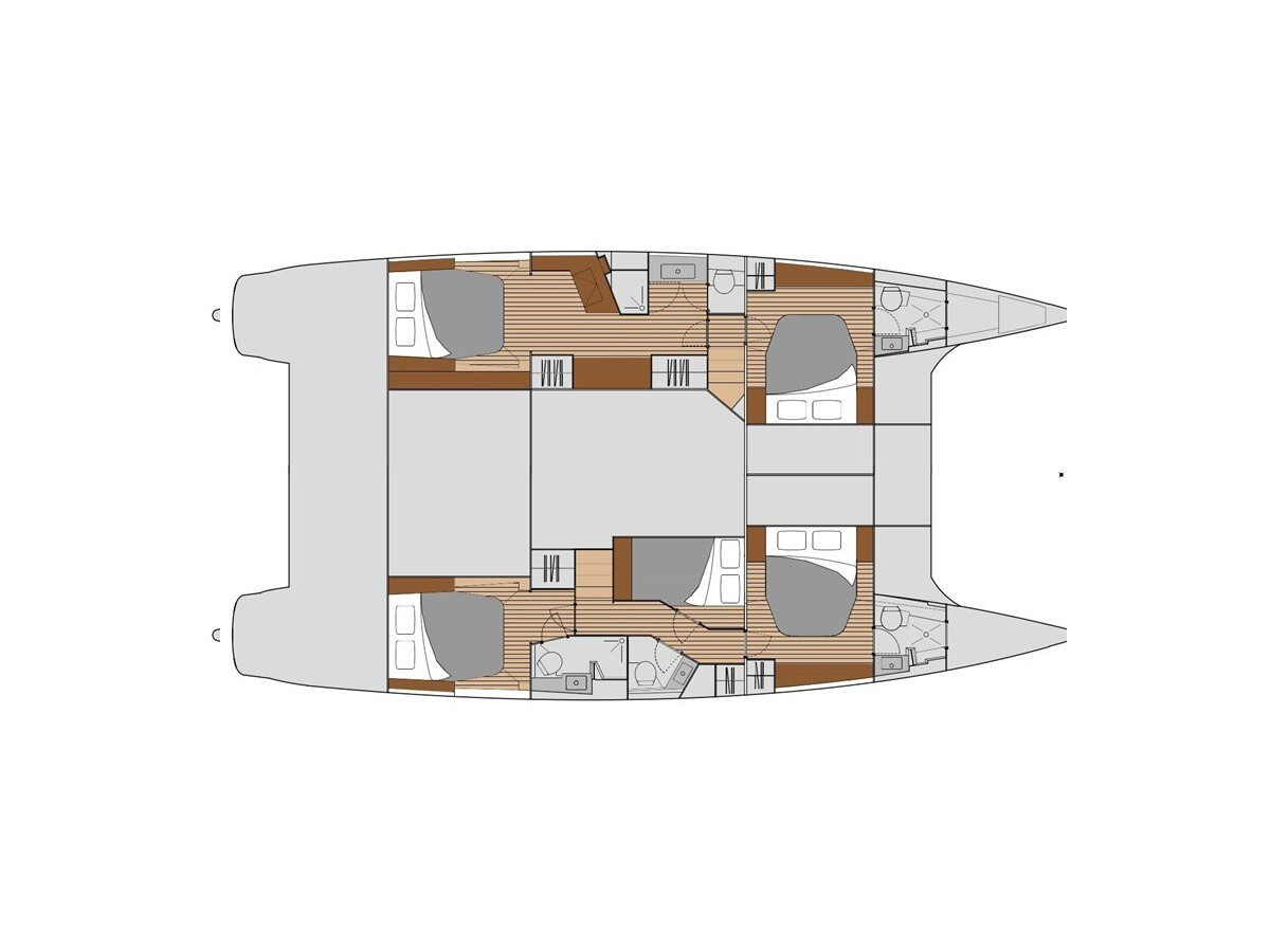 Fountaine Pajot Saba 50 Apres Ski