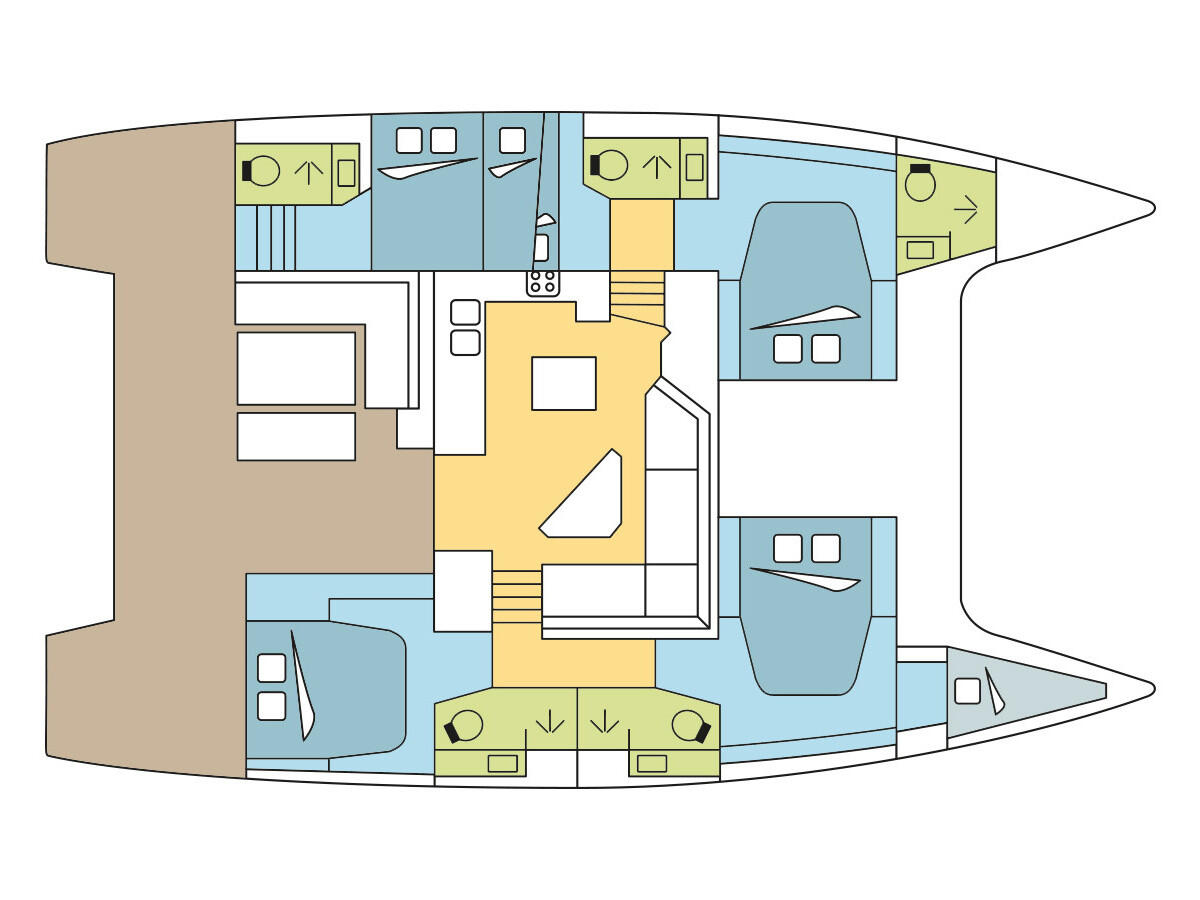 Fountaine Pajot Saona 47 Quintet SAPOTIER 