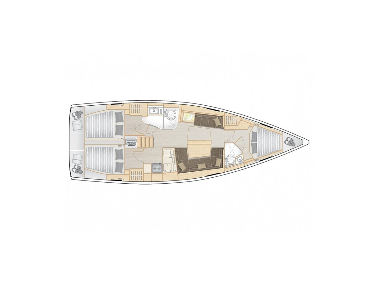 Hanse 418 Dafne