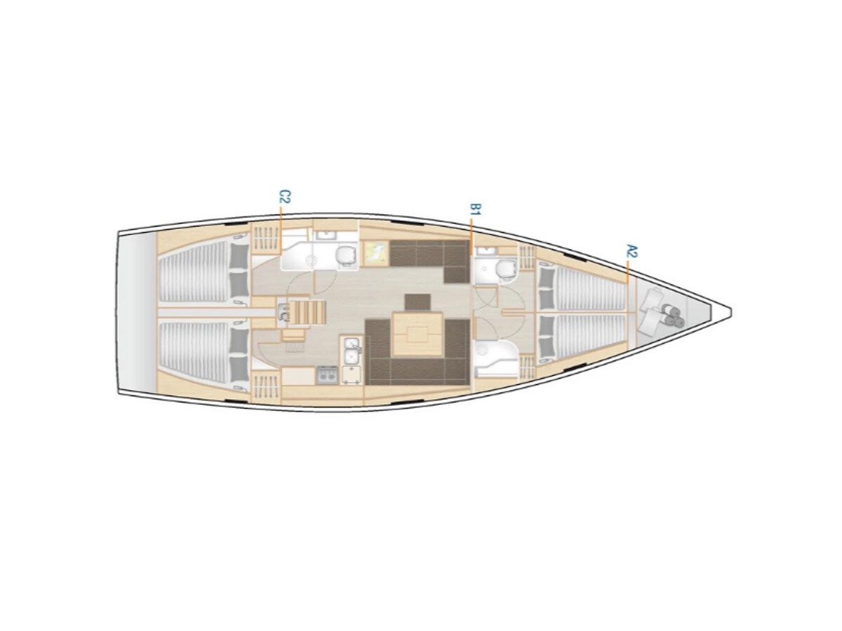 Hanse 458 Chianti