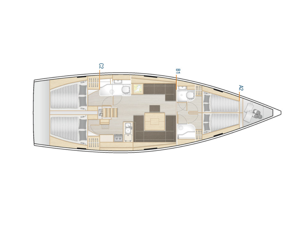 Hanse 458 Meryl