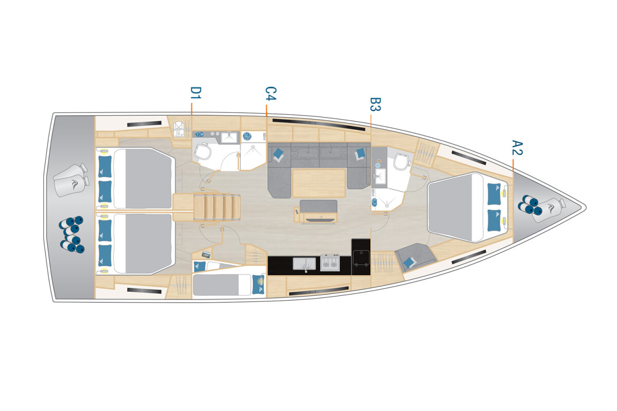 Hanse 460 Infinity - OW