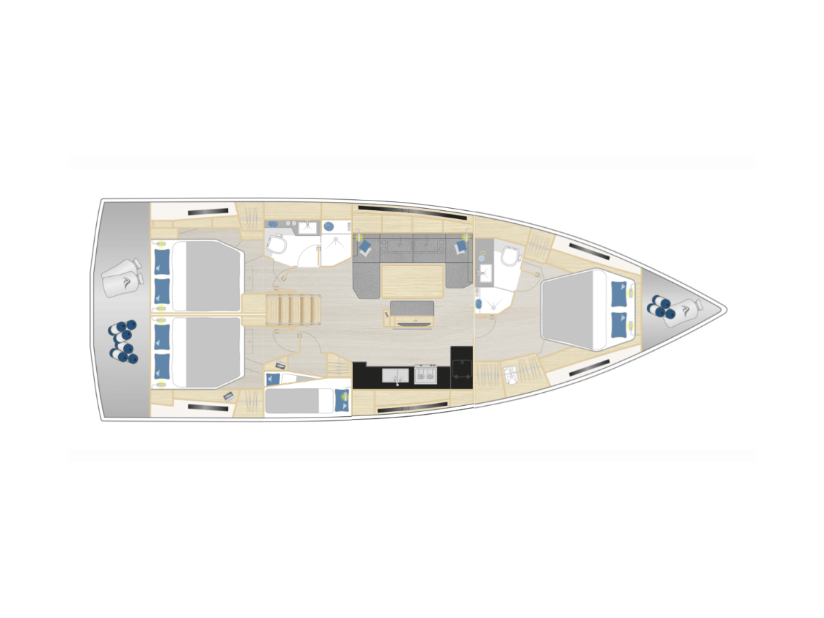 Hanse 460 Rubi