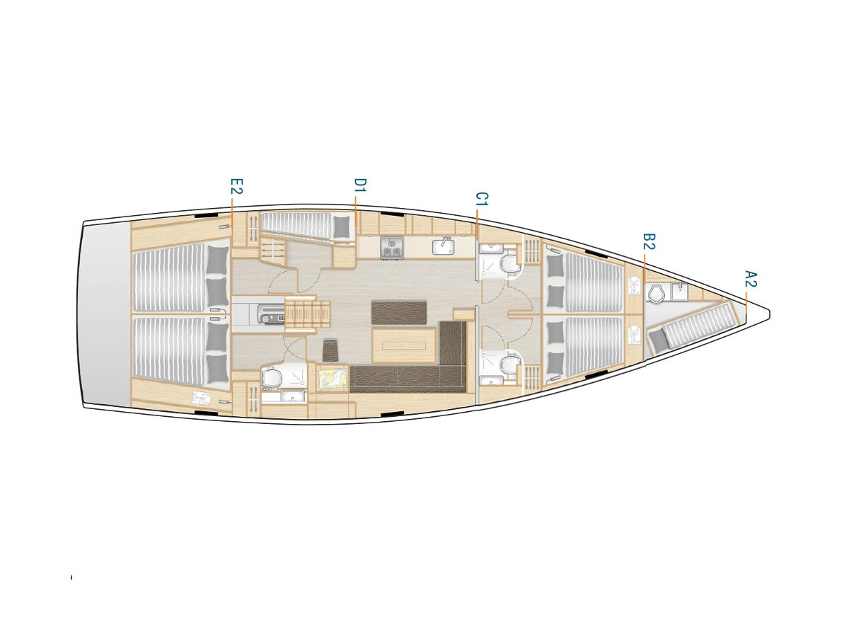 Hanse 508 Cosmopolitan