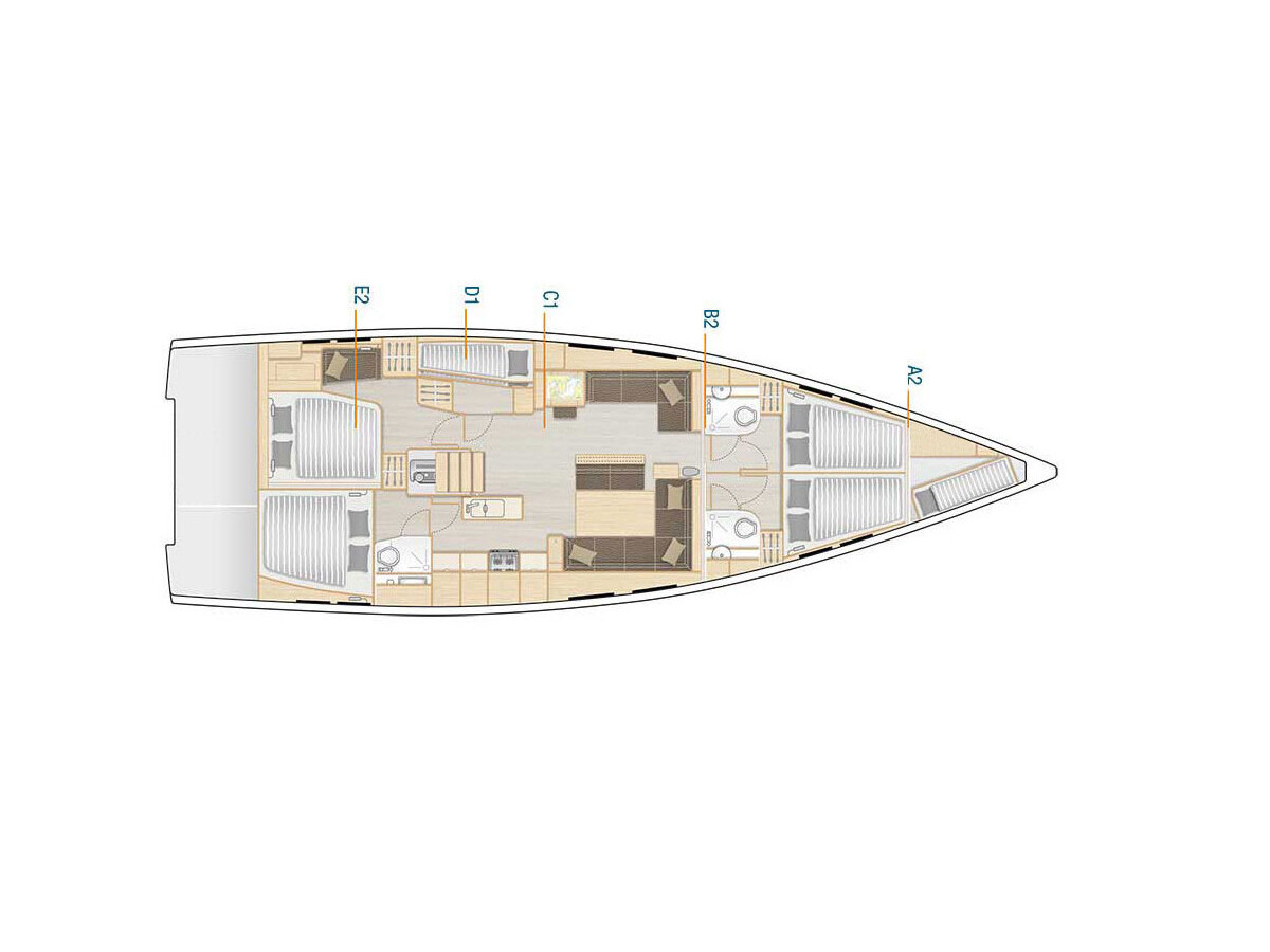 Hanse 548 Playa