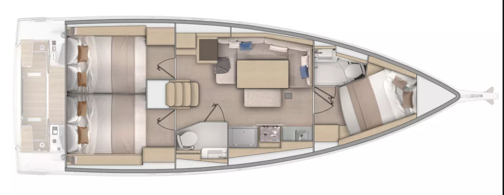 Oceanis 37.1 Mercator