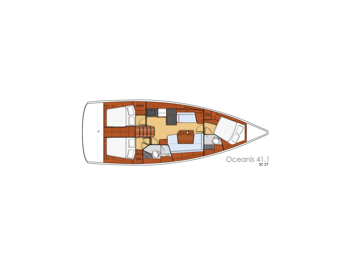 Oceanis 41.1 Mala Nevina