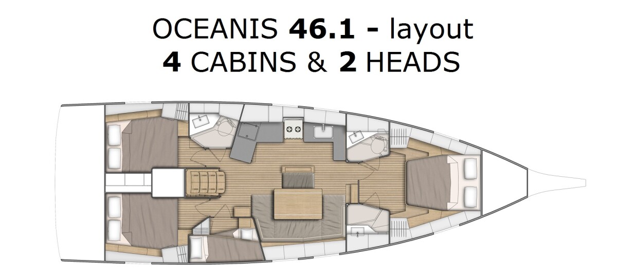 Oceanis 46.1 Nalu