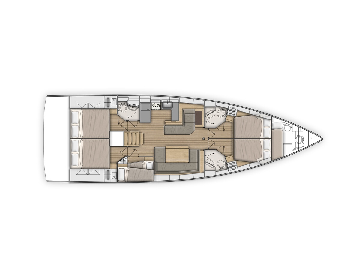 Oceanis 51.1 Kos 51.1