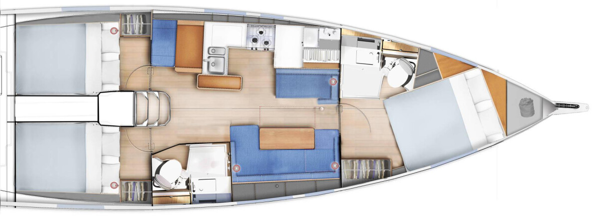 Sun Odyssey 410 Sea Pearl